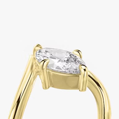 Multi-Stone Platinum Statement Ring