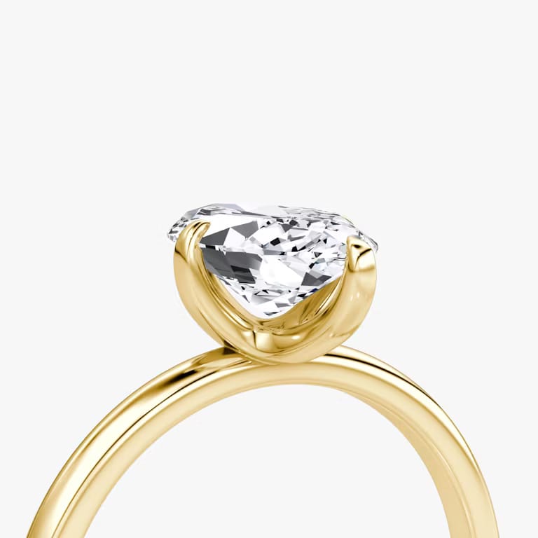 Solitaire Marquise Diamond Necklace