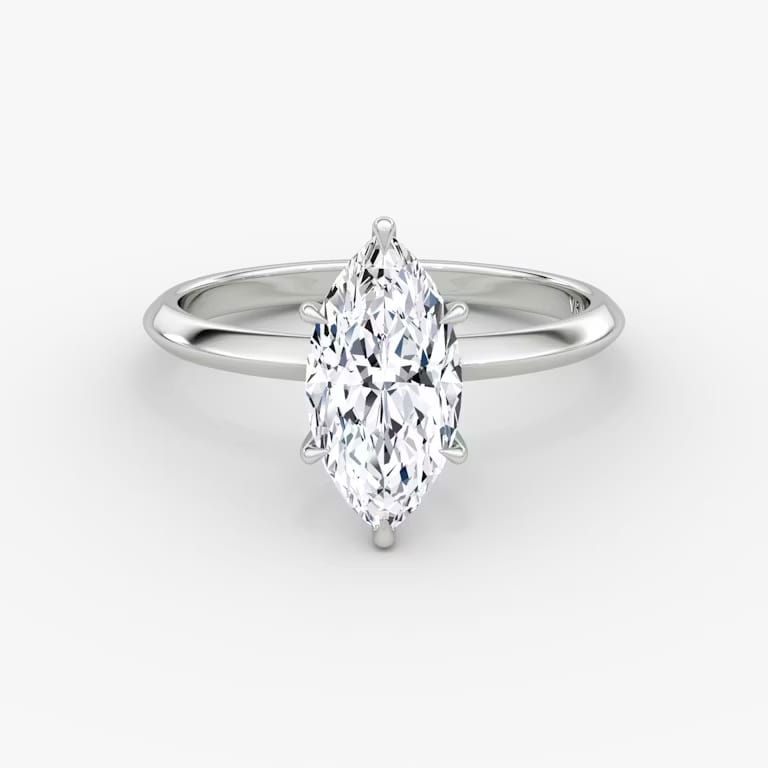 Multi-Stone Platinum Statement Ring RB