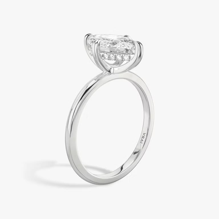 Multi-Stone Platinum Statement Ring RB