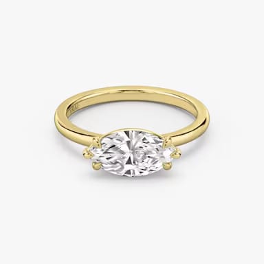 Classic Solitaire Marquise Ring
